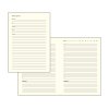 Ежедневник недатированный "Око" А5 с металлическим шильдом, цвет черный