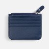 Картхолдер на молнии Unison, синий