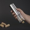 Штопор автоматический "Сомелье" с батареей, 500 mAh, цвет серебристый