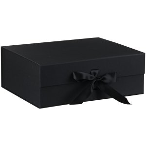 Коробка складная Rusetti, L, черная Коробка складная Rusetti, L, черная