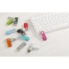 Флеш-карта "Vostok", объем памяти 16Gb, покрытие soft touch, цвет фиолетовый