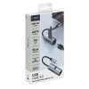 USB-хаб 3 в 1 USB-C - USB-A3.0 + USB-C PD100Вт + HDMI, серый, Deppa