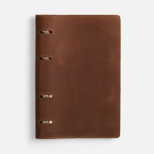 Ежедневник inStream, недатированный, коричневый