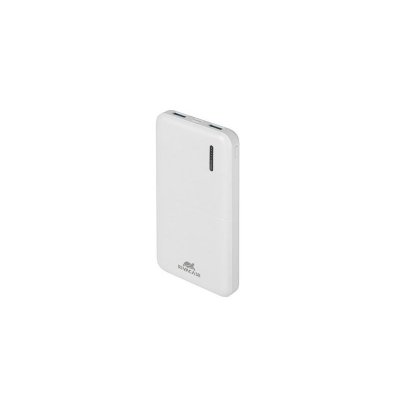 RIVACASE VA2532 (10000 мАч) QC/PD 20W внешний аккумулятор с дисплеем, белый 12/48