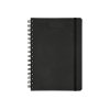 Ежедневник недатированный на гребне А5 Pragmatic, черный