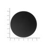 ПАТЧ КРУГ soft-touch (чёрный) 6,0 х 6,0 см