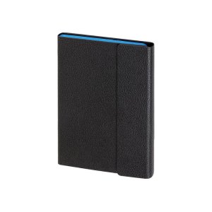 Ежедневник недатированный с магнитным клапаном А5 Venezia, черный