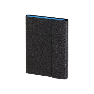 Ежедневник недатированный с магнитным клапаном А5 Venezia, черный