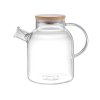 Стеклянный чайник с бамбуковой крышкой Sencha M