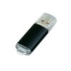 USB 2.0- флешка на 32 Гб с прозрачным колпачком, черный