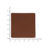 ПАТЧ КВАДРАТ soft-touch (коричневый ) 5,5 х 5,5 см