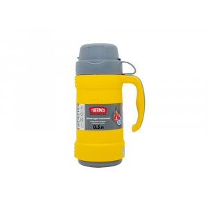 Термос со стеклянной колбой тм THERMOS PICNIC 40 Series Yellow 0,5L