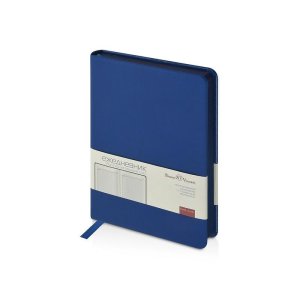 Ежедневник недатированный А6+ Megapolis Color, синий Ежедневник недатированный А6+ Megapolis Color, синий