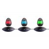 Левитирующая bluetooth колонка "Smart UFO" 3Вт с разноцветной подсветкой, цвет черный с синим