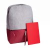 Подарочный набор READYPACK: рюкзак,ручка, блокнот, красный