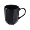 Кружка с гранями Amery, 310мл, черный матовый