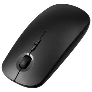Мышь беспроводная SPY, soft-click, белая, пластик