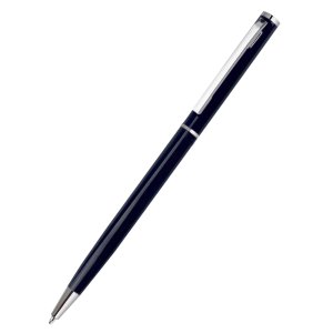 Ручка металлическая Альдора, тёмно-синий