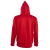 Толстовка мужская на молнии с капюшоном Seven Men, красная