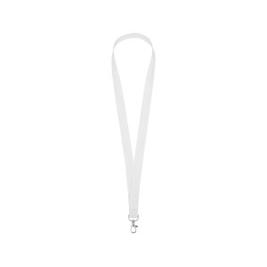 Ланьярд с карабином, белый