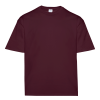 Футболка унисекс оверсайз STAN хлопок 260, 156, Бордовый