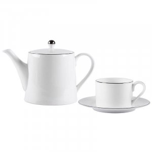 Набор PLATINUM: чайная пара и чайник