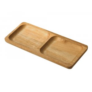 Менажница из акации с двумя секциями Almond Менажница из акации с двумя секциями Almond