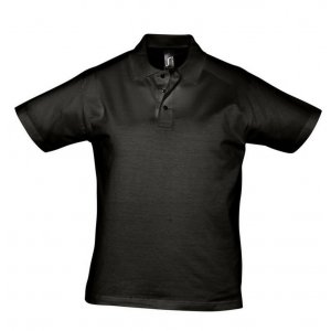 Рубашка поло мужская Prescott Men 170, черная