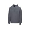 Толстовка с капюшоном оверсайз Lisbon унисекс, темно-серый