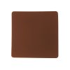 ПАТЧ КВАДРАТ soft-touch (коричневый ) 5,5 х 5,5 см