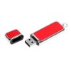 USB 2.0- флешка на 32 Гб компактной формы, красный/серебристый