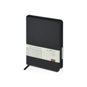 Ежедневник недатированный А6+ Megapolis Color, черный Ежедневник недатированный А6+ Megapolis Color, черный