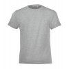 Футболка детская Regent Fit Kids, серый меланж Футболка детская Regent Fit Kids, серый меланж