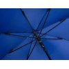 Зонт-трость Reviver с куполом из переработанного пластика, глубокий синий