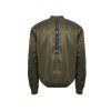 Куртка бомбер Antwerpen унисекс, хаки, ДТФ и бренд тайп