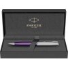 Ручка шариковая Parker «Sonnet Essentials Violet SB Steel CT», серебристый, фиолетовый