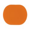 ПАТЧ ОВАЛ soft-touch (оранжевый ) 6,0 х 5,0 см