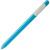 Ручка шариковая Slider, голубая с белым