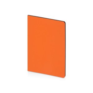 Бизнес-тетрадь А5 Pragmatic Contrast, 40 листов в клетку, оранжевый с темно-серым срезом