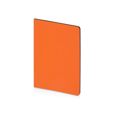 Бизнес-тетрадь А5 Pragmatic Contrast, 40 листов в клетку, оранжевый с темно-серым срезом