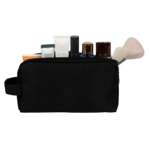 Косметичка из переработанной ткани Lia, черный Косметичка из переработанной ткани Lia, черный