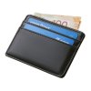 Картхолдер для двух карт и наличных денег с зажимом Crave, черный