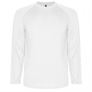 Спортивная футболка MONTECARLO L/S мужская, БЕЛЫЙ 2XL