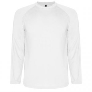 Спортивная футболка MONTECARLO L/S мужская, БЕЛЫЙ L