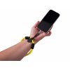Брелок-браслет Bohemian c металлическим держателем для телефона, желтый/черный