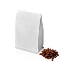 Кофе зерновой 250 гр. Иргачефф 4 гр, обжарка под эспрессо, белый