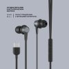 Стереогарнитура Stereo Blaze Type-C, графит, Deppa