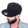 Бейсболка SNAP BACK, 6 клиньев,пластиковая застежка