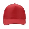 Бейсболка Mix 5-ти панельная 180 гр, красный