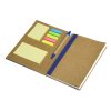 Блокнот с ручкой и набором стикеров А5 Write and stick, синий